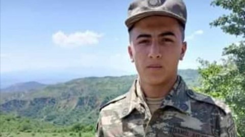 Həlak olan əsgərimizin FOTOSU