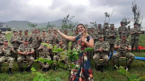 Hərbçilər üçün konsert verilib - FOTOLAR