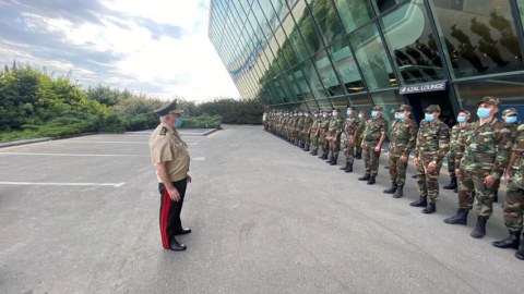 General yanğına görə Türkiyəyə getdi