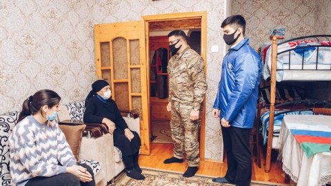 Şəhid və qazi ailələrinə məşğulluq dəstəyi göstərilib
