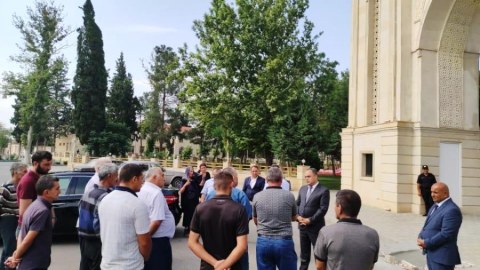 Goranboyda vətəndaş müraciətinə həssaslıqla yanaşılır - FOTOLAR