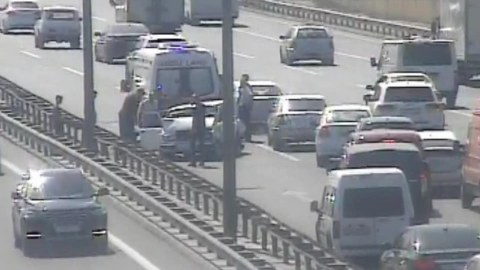 Bakıda yol qəzası sıxlıq yaratdı   