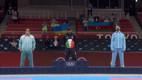 Rafael Ağayev gümüş medal aldı - FOTO