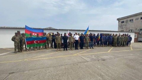 Hərbi dənizçilərimiz beynəlxalq təlimdə iştirak edib