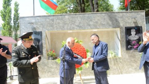 Şəhid qardaşların xatirəsinə inşa edilən bulaq istifadəyə verildi - FOTOLAR