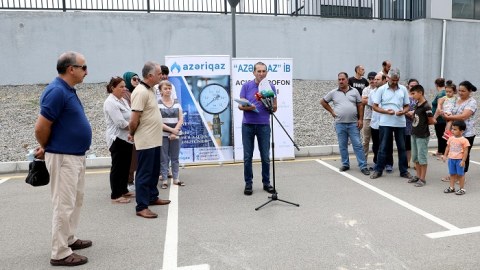 “Azəriqaz”ın növbəti “Açıq mikrofon” aksiyası keçirildi