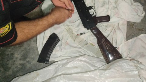 Gəncə sakinindən silah götürülüb