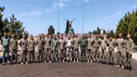 Hərbçilərimiz Türkiyədə təlimlərdə iştirak edir