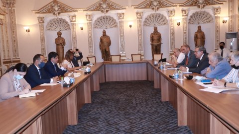 Yəhudi əsilli media nümayəndələri Dövlət Komitəsində