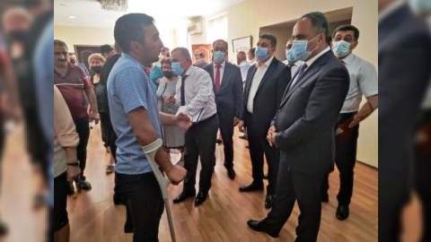 Goranboyda vətəndaşların müraciətlərinə həssaslıqla yanaşılır