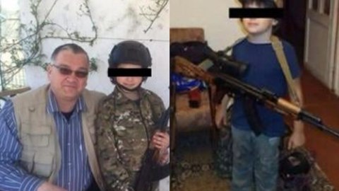 Ermənistan uşaqları hərbi əməliyyatlara cəlb edir - FOTOFAKT
