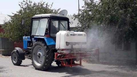 Füzulidə dezinfeksiya işləri gücləndirilib