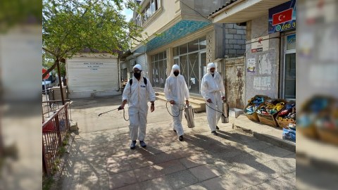 Hacıqabulda dezinfeksiya işləri davam edir  