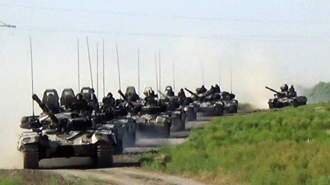  Tank bölmələri döyüş hazırlığına başladı - VİDEO 