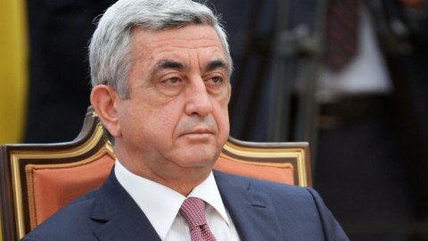 Sarkisyan Qarabağa gəldi
