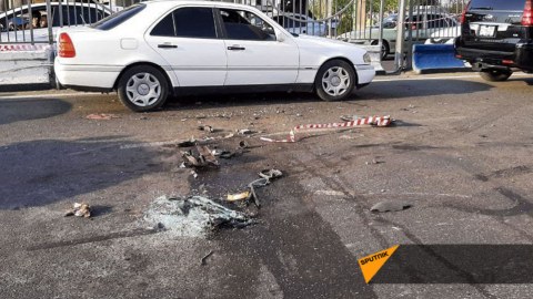 Erməni nazirin oğlu qəza törətdi