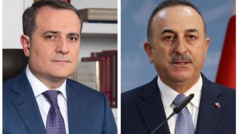 Ceyhun Bayramov Çavuşoğlu ilə Əfqanıstanı müzakirə etdi