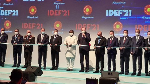 Zakir Həsənov “IDEF-2021” sərgisinin açılışında - FOTO