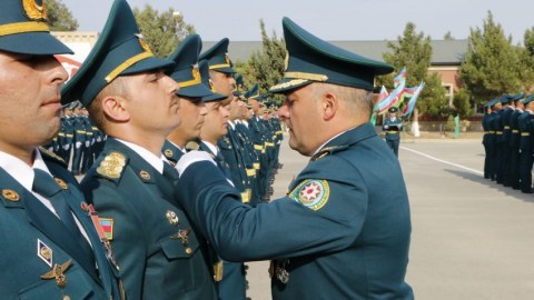 Prezidentin təltif etdiyi sərhədçilərə orden və medallar verildi - FOTOLAR