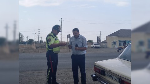 Qaydaları pozan sürücülər cərimələndi