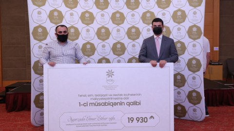 BANM KOBİA-nın layihəsinin qalibi oldu