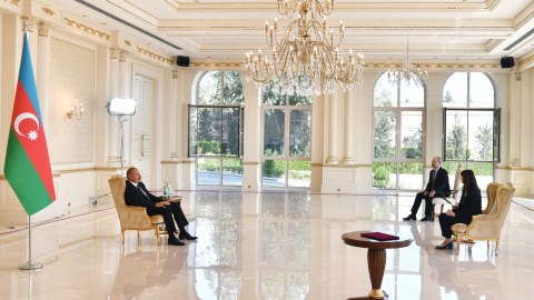 Prezident Vladanka Andreyevanı qəbul etdi - YENİLƏNİB