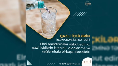 Qazlı içkilərin insan orqanizminə təsiri  