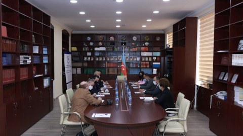 Xarici jurnalistlər Dövlət Komitəsində olub