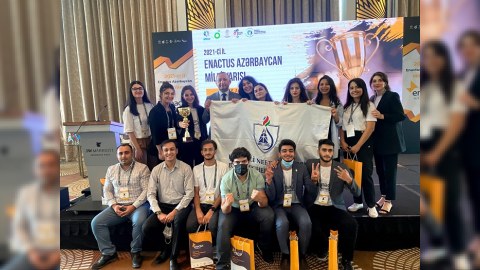 Bakı Ali Neft Məktəbi “Enactus”un qalibi oldu