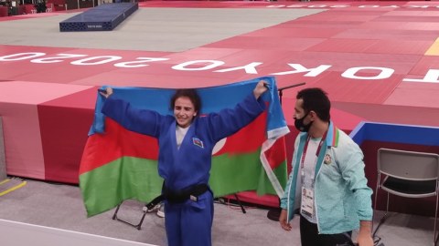 Azərbaycan Tokio-2020-də ilk qızıl medalını qazandı