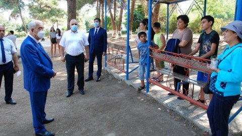 AHİK sədri Nabrandakı istirahət ocaqlarının vəziyyətilə maraqlandı  