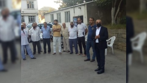 Azay Quliyev seçicilərilə görüş keçirib