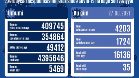 Yoluxma 4 mini keçdi,  daha 35 nəfər öldü