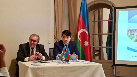 Belçikada yaşayan azərbaycanlılarla görüş keçirildi - FOTO