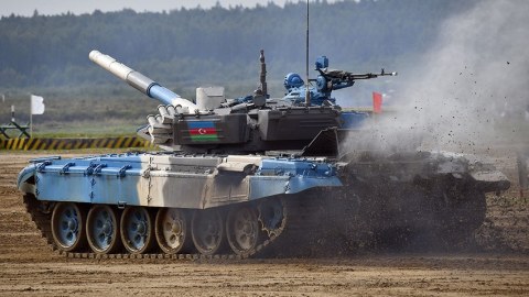 Tankçılarımız “Beynəlxalq Ordu Oyunları - 2021”də - FOTOLAR