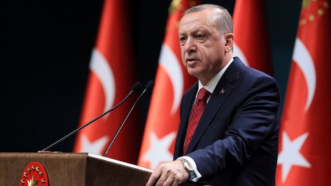 Ərdoğan: “Əfqanıstanda terror təşkilatlarının münaqişəsi var”