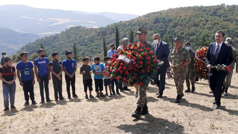 Şəhidlərin anım tədbirləri keçirildi - FOTOLAR
