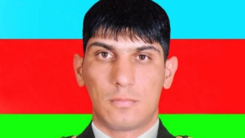 Şəhid zabitin ad gününə abidə hazırlandı - FOTOLAR 