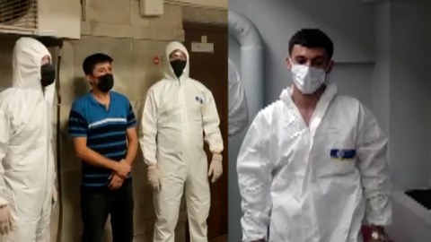 Metroya daxil olmaq istəyən koronavirus xəstələri tutuldu