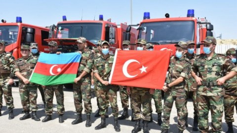 Türkiyədə yanğınları söndürən FHN-çilər təltif edildi - SİYAHI
