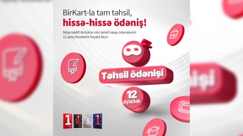 BirKart sahibləri təhsil haqlarını hissələrlə ödəyə bilərlər