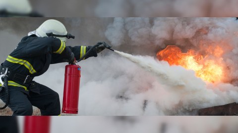 Bakıda restoranda yanğın oldu
