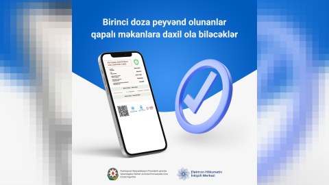 Birinci doza peyvənd olunanların qapalı məkanlara daxil olma QAYDASI