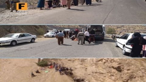 İranda avtobus dərəyə aşdı - 14 nəfər öldü
