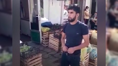 Marketə gedən koronavirus xəstəsi həbs edildi