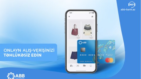 ABB-nin Mastercard ödəniş kartları ilə onlayn alış-veriş daha təhlükəsiz oldu!  