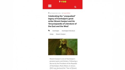 Azərbaycanlı jurnalistlərin məqaləsi İngiltərə mediasında 