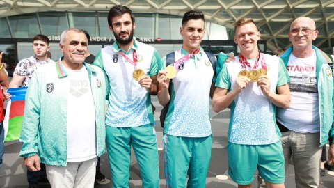 Paralimpiyaçılarımızın növbəti qrupu Tokiodan qayıtdı