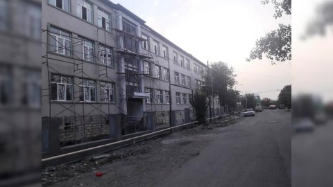 Goranboyda 720 şagirdlik məktəbin tikintisi yekunlaşır  