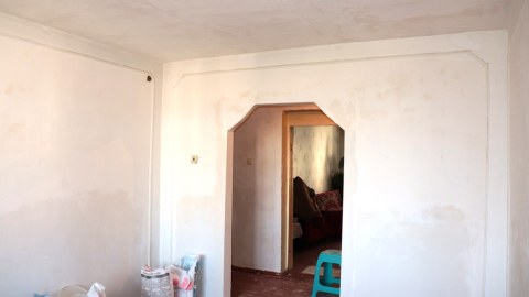 Şəhid ailəsinin evi təmir olunur - FOTOLAR